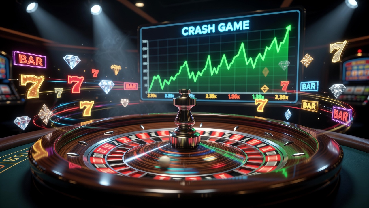 Spelaanbod: Slots, Live Casino en Crash Games - casino zonder cruks
